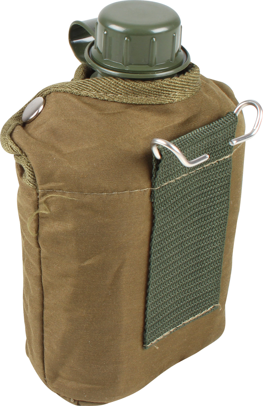 Cockatoo Camping 1qt Spill-Proof Canteen Water Container w/ Cover Army Green — image 2