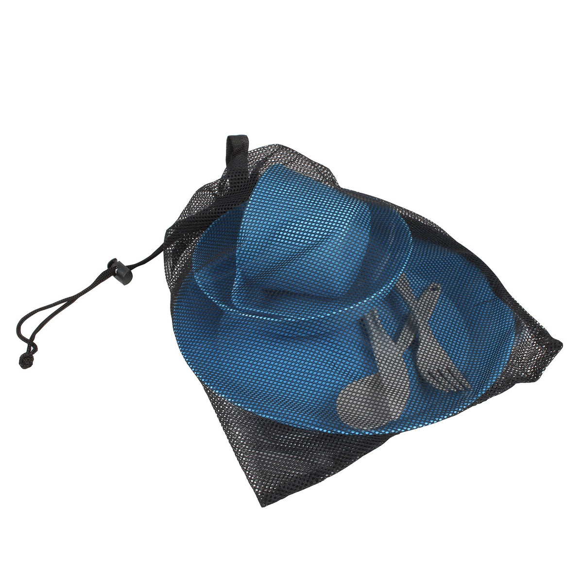 Wildtrak Plastic Camp Dinner Set 6pc With Net Bag Camping Tableware Cutlery — image 2