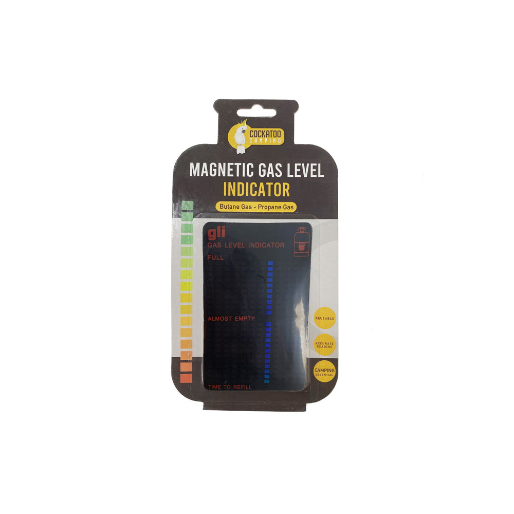 Cockatoo Magnetic Barbecue Gas Bottle Level Indicator Camping Outdoor Equipment