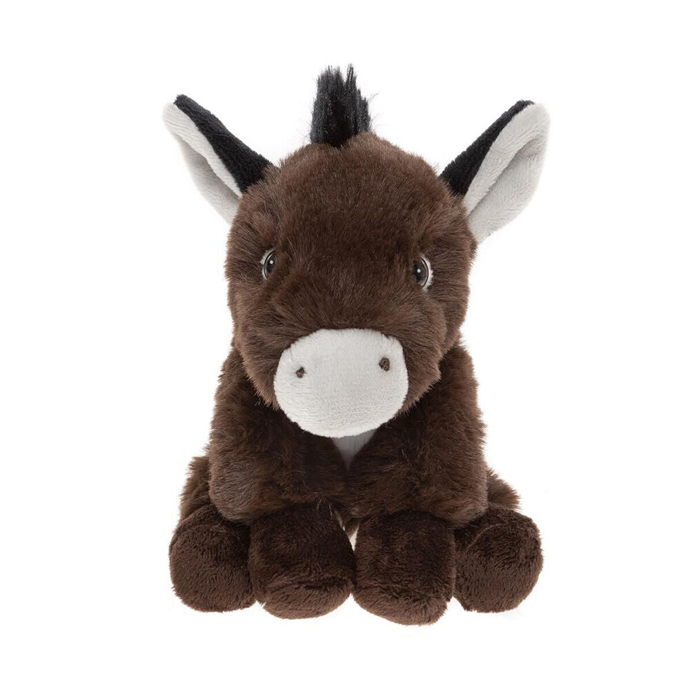 Charlie Bears 0Y+ Brown Kids Plush Toy Donkey Cuddle Club Collection