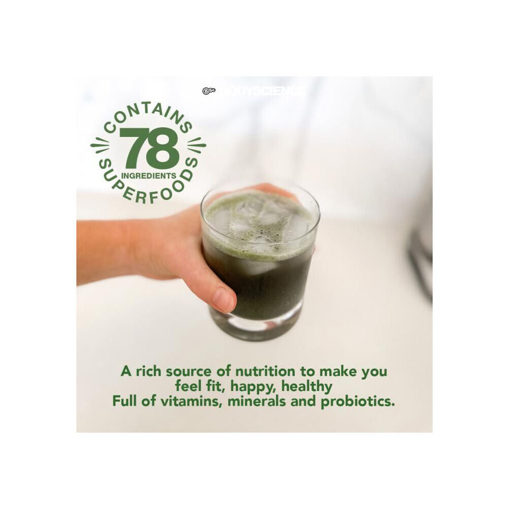 BSc 150g Tropical Clean Greens Powder 30 Serves Gluten Free Vitamins/Minerals — image 2