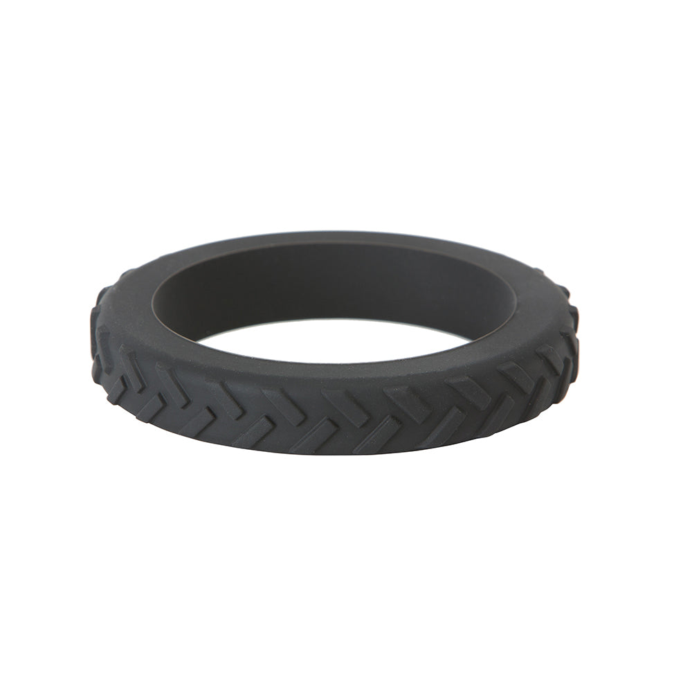 Chewigem Tread Sensory/Fidget Silicone Chew Wrist Bangle (Child Size) Black 3y+