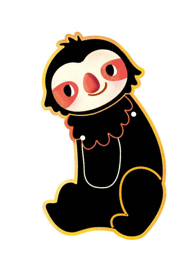 Avenir Scratch Sloths Animal Scratch Art Kids/Children Fun Craft Activity 3y+ — image 3
