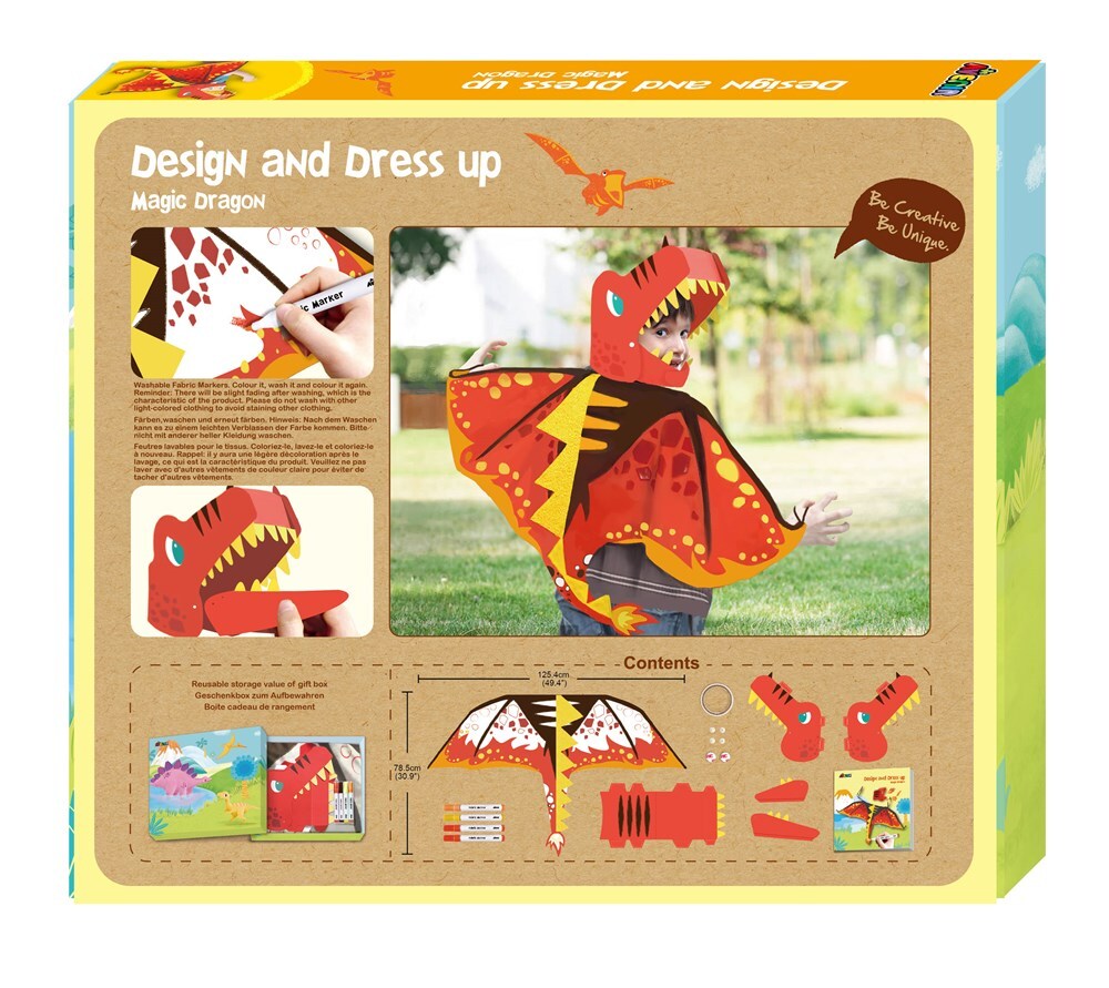 Avenir Design & Dress Up Magic Dragon Creative Activity Kids Pretend Play 5y+ — image 3