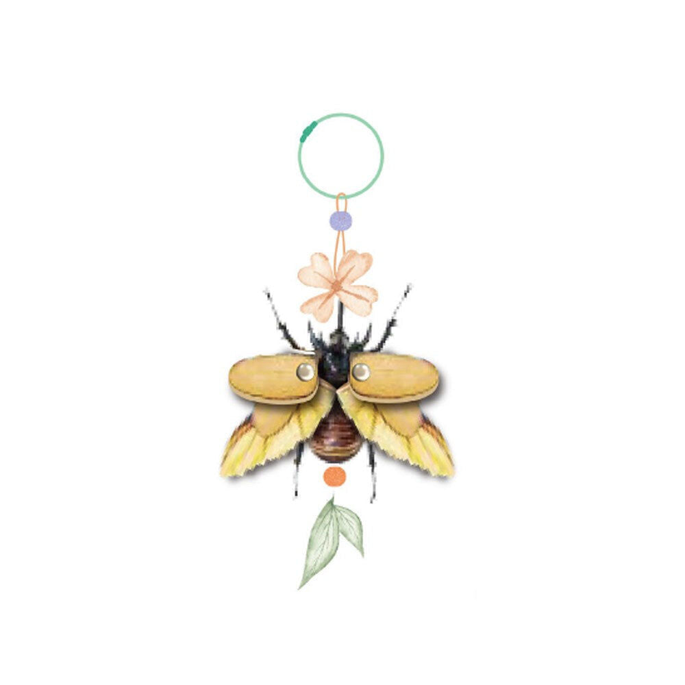 Avenir Create My Wooden Charm Art & Craft Toys 6.5x11.5cm Beetle Kids 6y+ — image 2