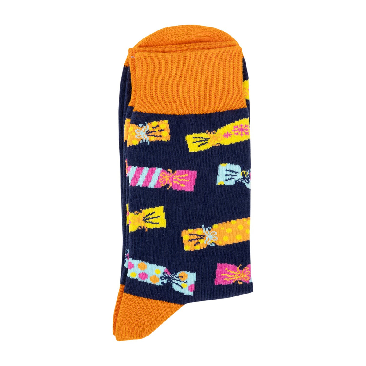 Splosh Christmas Crackers Fashion Printed Crew Socks One Size Adult Men/Unisex — image 2