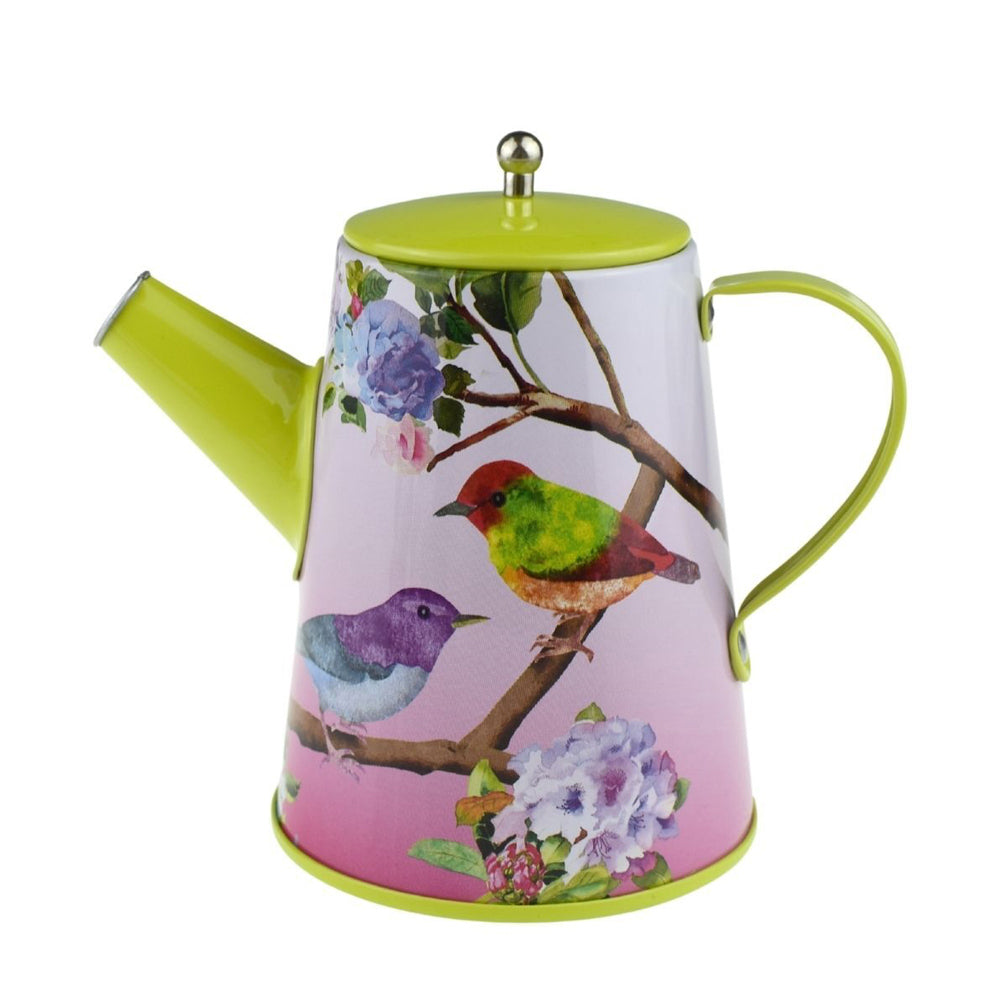 Kaper Kidz 13pc Bird Tin Tea Mug Set Kids Pretend Play Toy — image 2