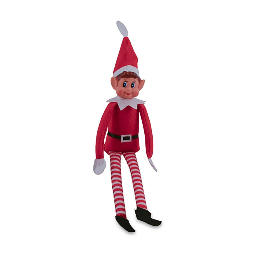 LMD Elfie Elf Christmas Novelty Figurine/Figure Decorative Statue Home Decor (2 Pack) — image 2