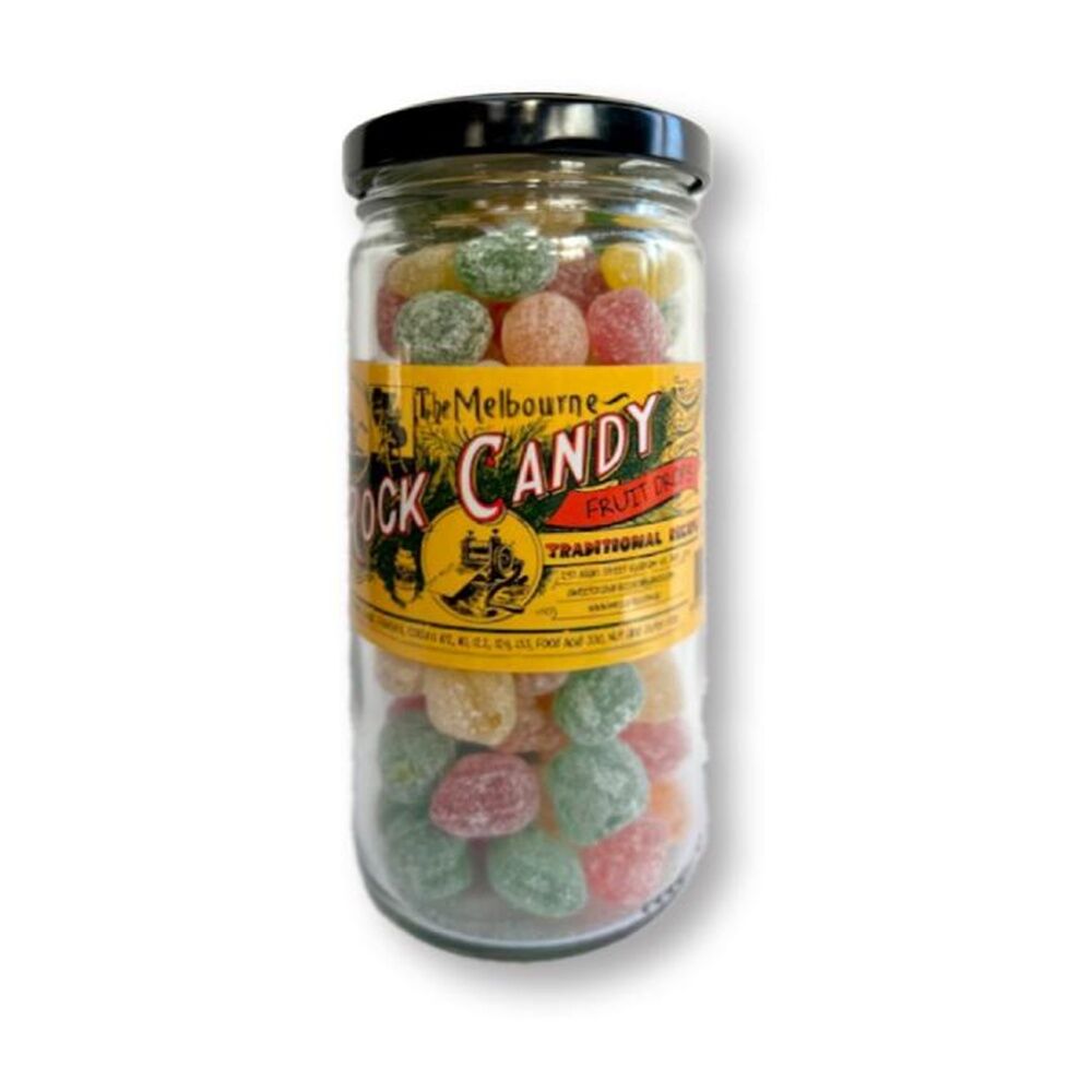 Melbourne Rock Candy Tradition Hard Boiled Sweets Lollies Fruit Drops (12 Pack) — image 2