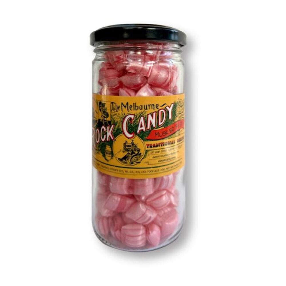 Melbourne Rock Candy Tradition Hard Boiled Sweets Lollies Musk Bo Peep