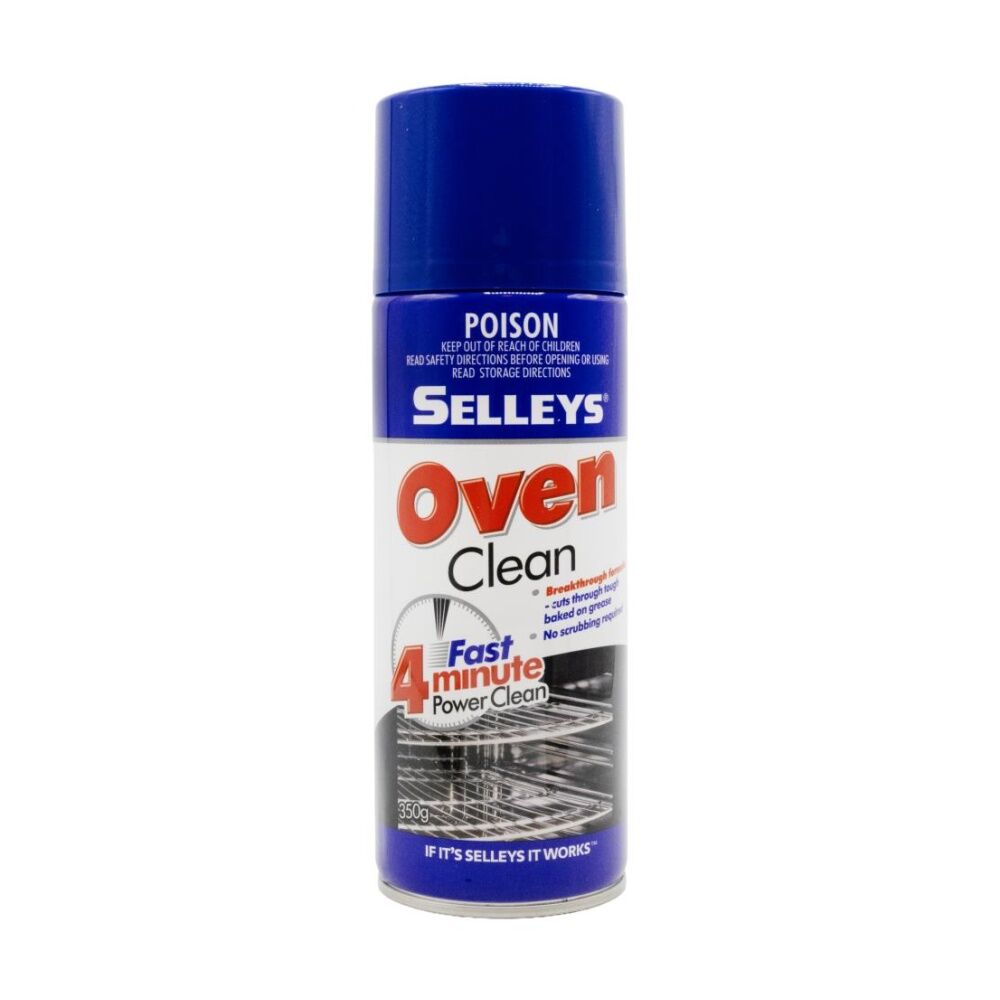 Selleys Oven Clean Fast 4 Minute Power Cuts Through Grease Product 350g Selleys