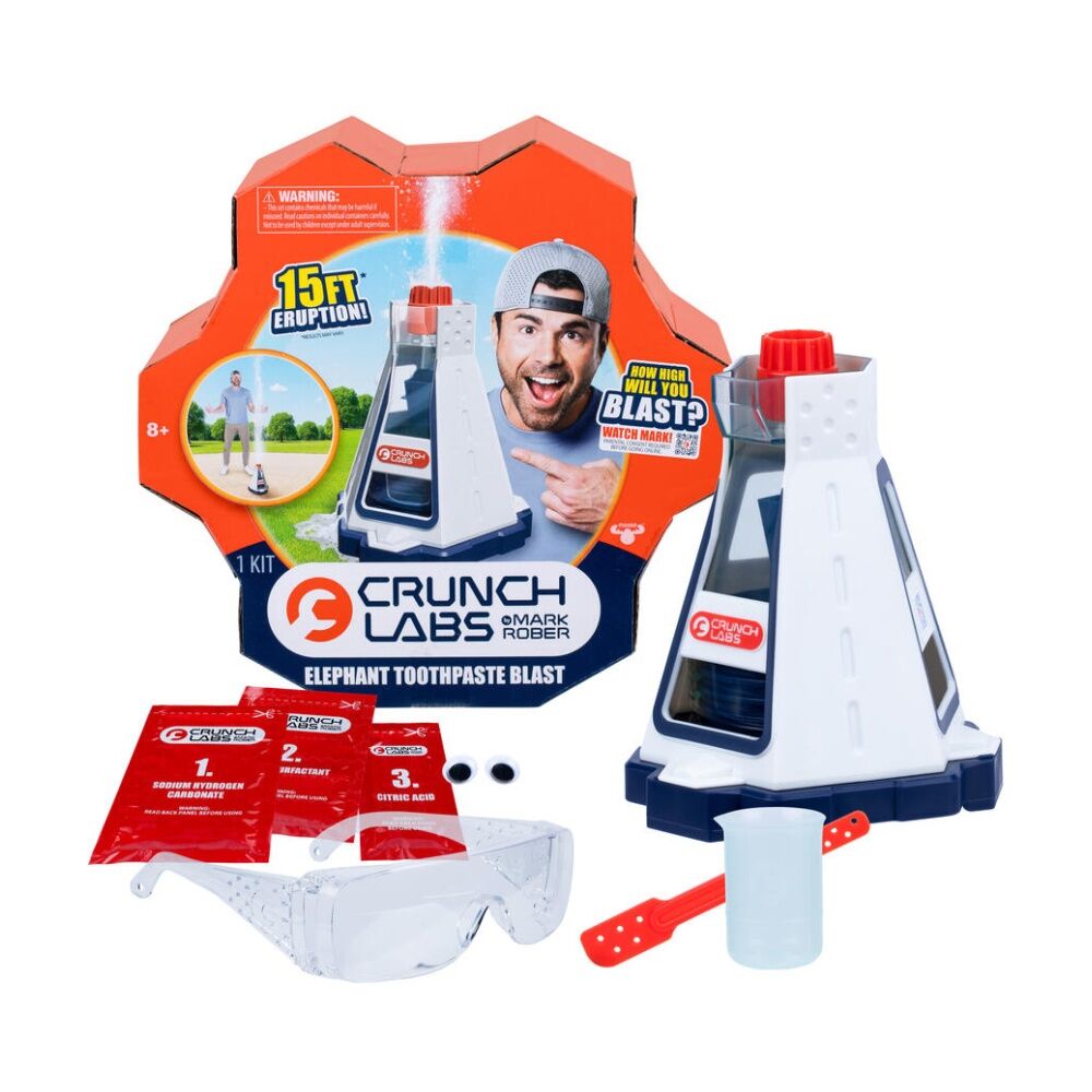 Crunch Labs Moose Crunch Labs Elephant Toothpaste Geyser Educational Chemistry Science Kit For Kids 8 Plus Interactive Experiment Toy — image 2