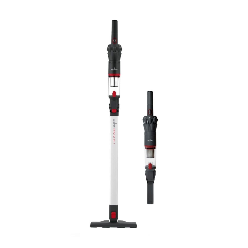 Sauber Pro 2 In 1 Handheld Cordless Stick Vacuum HEPA Filtration