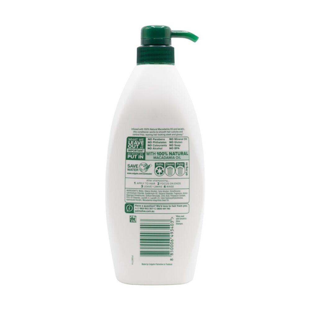Palmolive Smooth & Shine Macadamia Keratin Conditioner For Frizzy Hair 700ml Palmolive — image 2