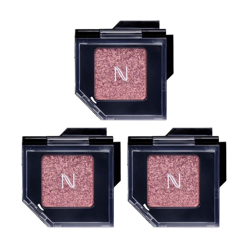 Natio Eyeshadow Single Colour Compact Cosmetic Makeup Product Jewel 1g (3 Pack)