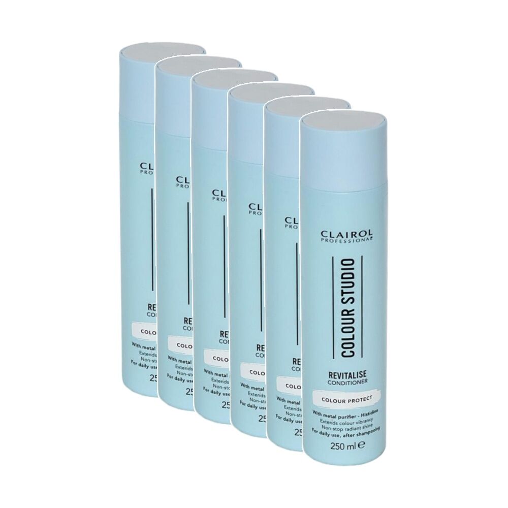 Clairol Professional Colour Studio Revitalise Hair Conditioner 250ml (6 Pack)