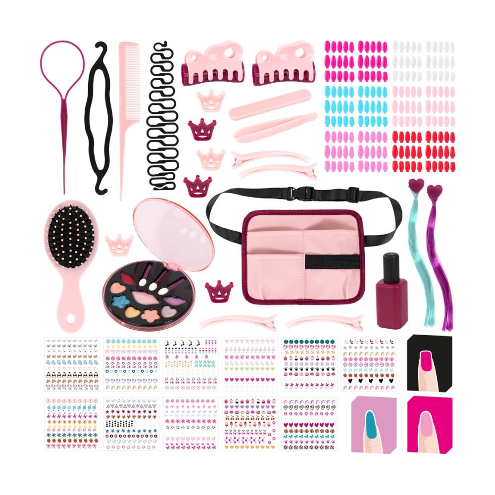 Bayer Charlene Supermodel Magic Nails Blonde Styling Head - 27cm Doll With Removable Fingernails, Hair Accessories, And Make-Up - Creative Styling — image 2