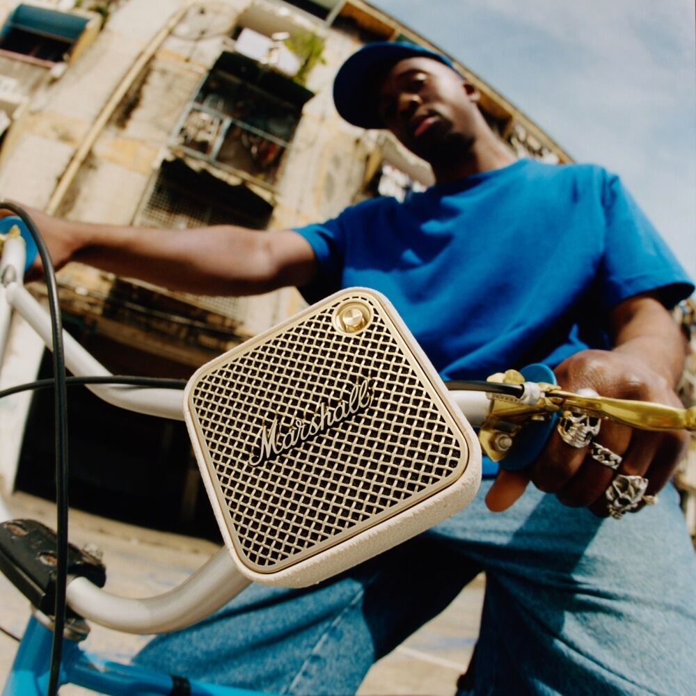 Marshall Cream Willen II Wireless Bluetooth Portable Audio Speaker — image 5
