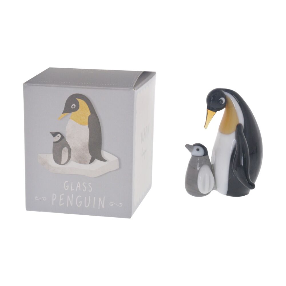 Gibson Gifts Artisan Glass Penguin Home Decoration Sculptures/Figurines — image 2