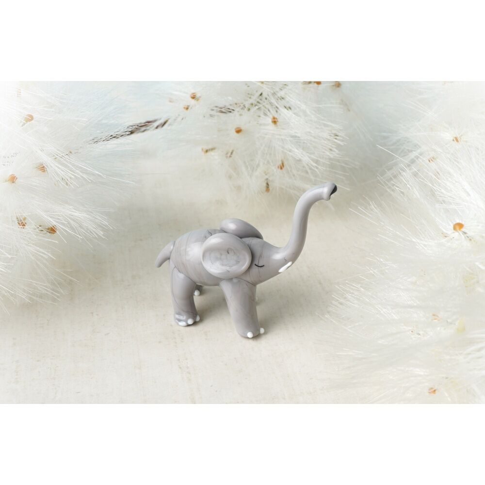 Gibson Gifts Artisan Glass Elephant Home Decoration Sculptures/Figurines — image 3