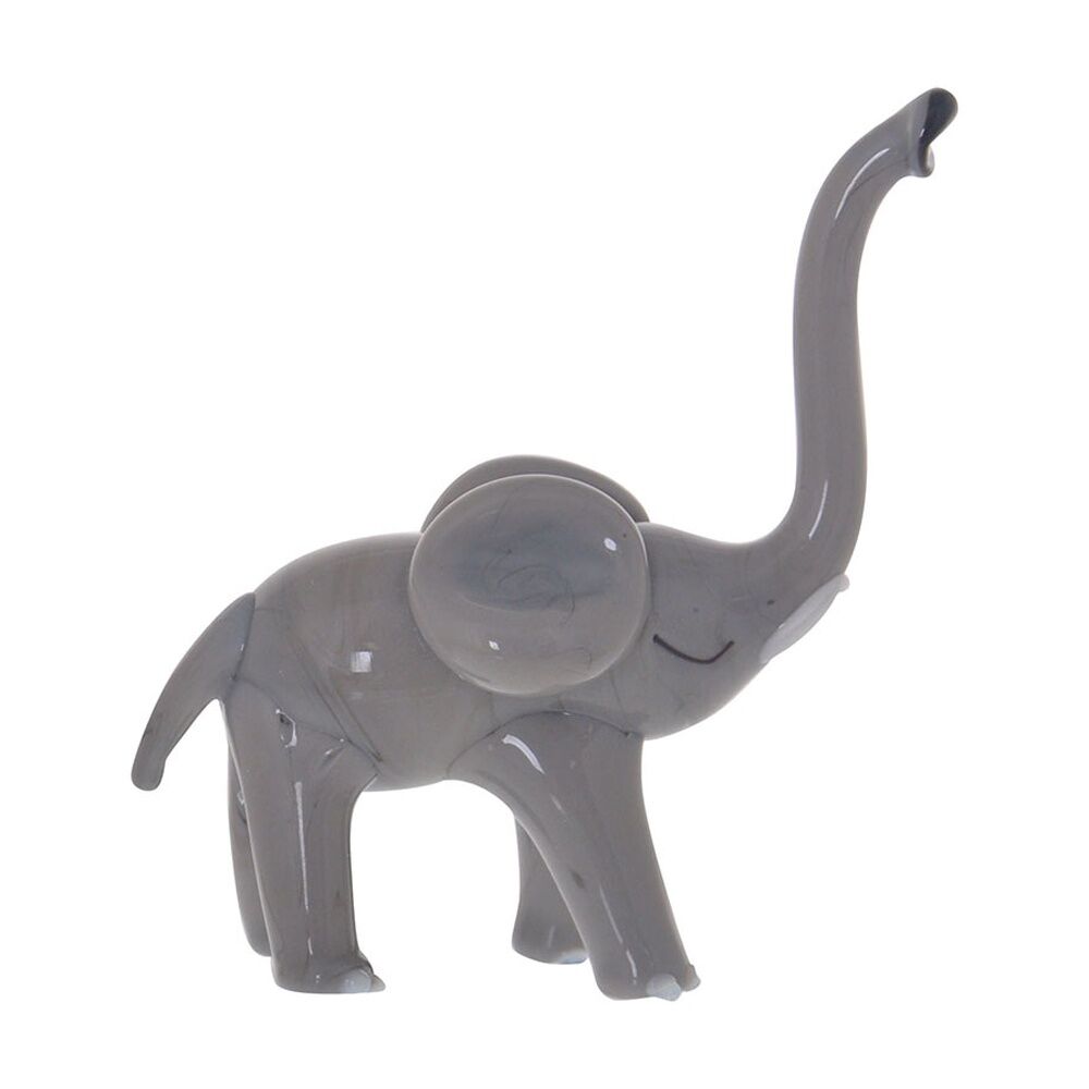 Gibson Gifts Artisan Glass Elephant Home Decoration Sculptures/Figurines (2 Pack) — image 2