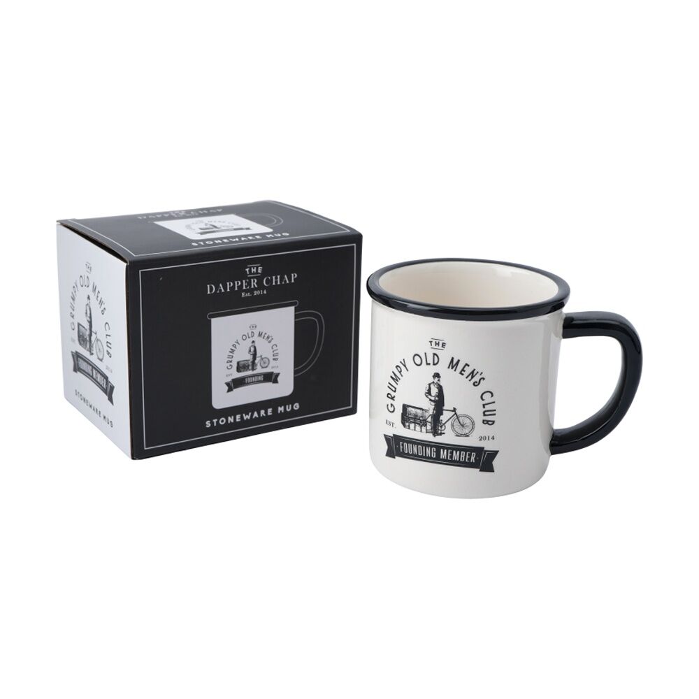 Gibson Gifts Dapper Chap Grumpy Mens Mug Dinnerware/Serverware (2 Pack) — image 2