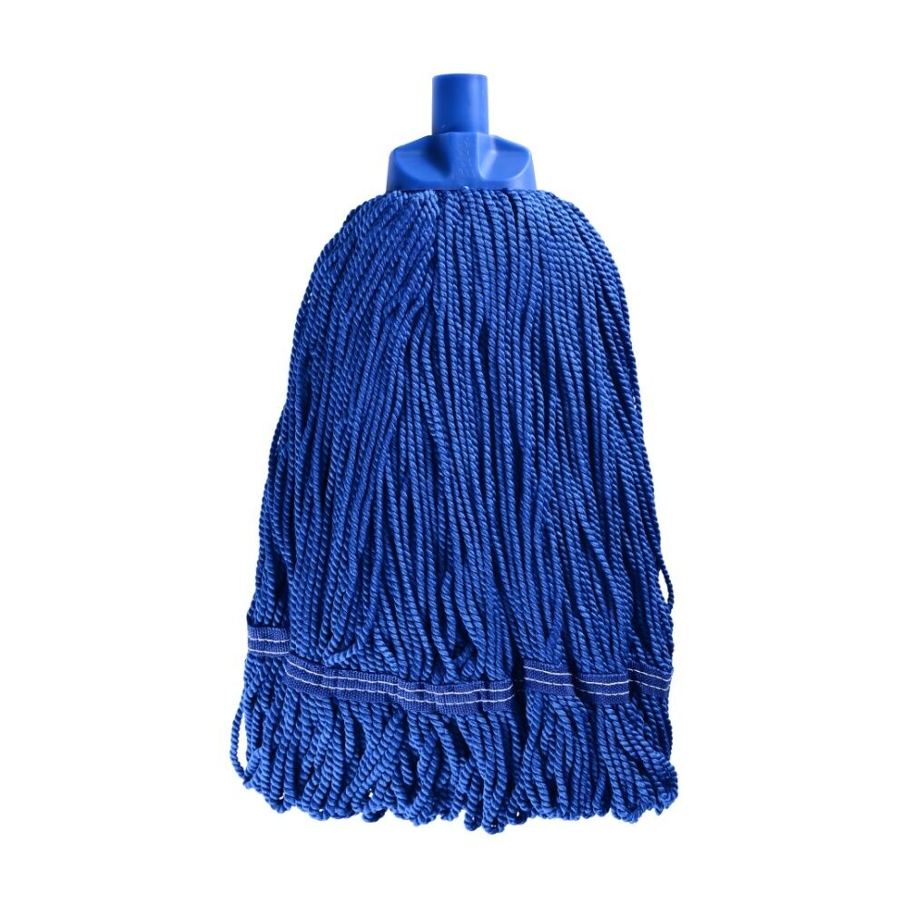Edco Heavy Duty Enduro 100 Percent Microfibre Mop Head Blue 350g (4 Pack) — image 2