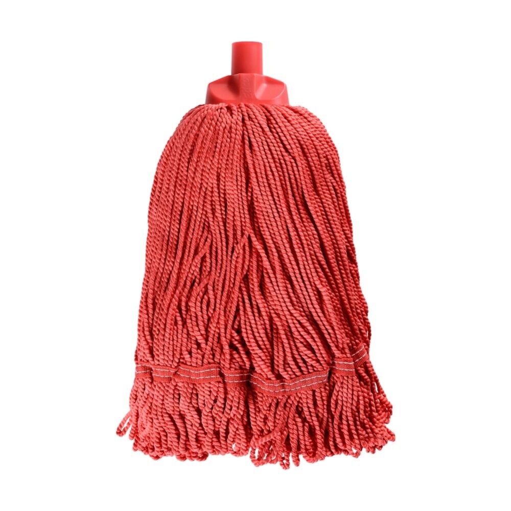 Edco Heavy Duty Enduro 100 Percent Microfibre Mop Head Red 350g (2 Pack) — image 2
