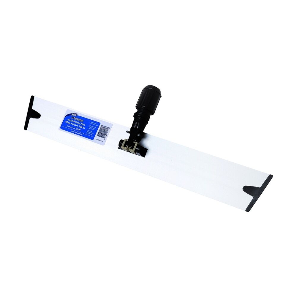 Edco Enduro Swivel Mechanism Aluminium Flat Mop Lightweight Frame — 55cm