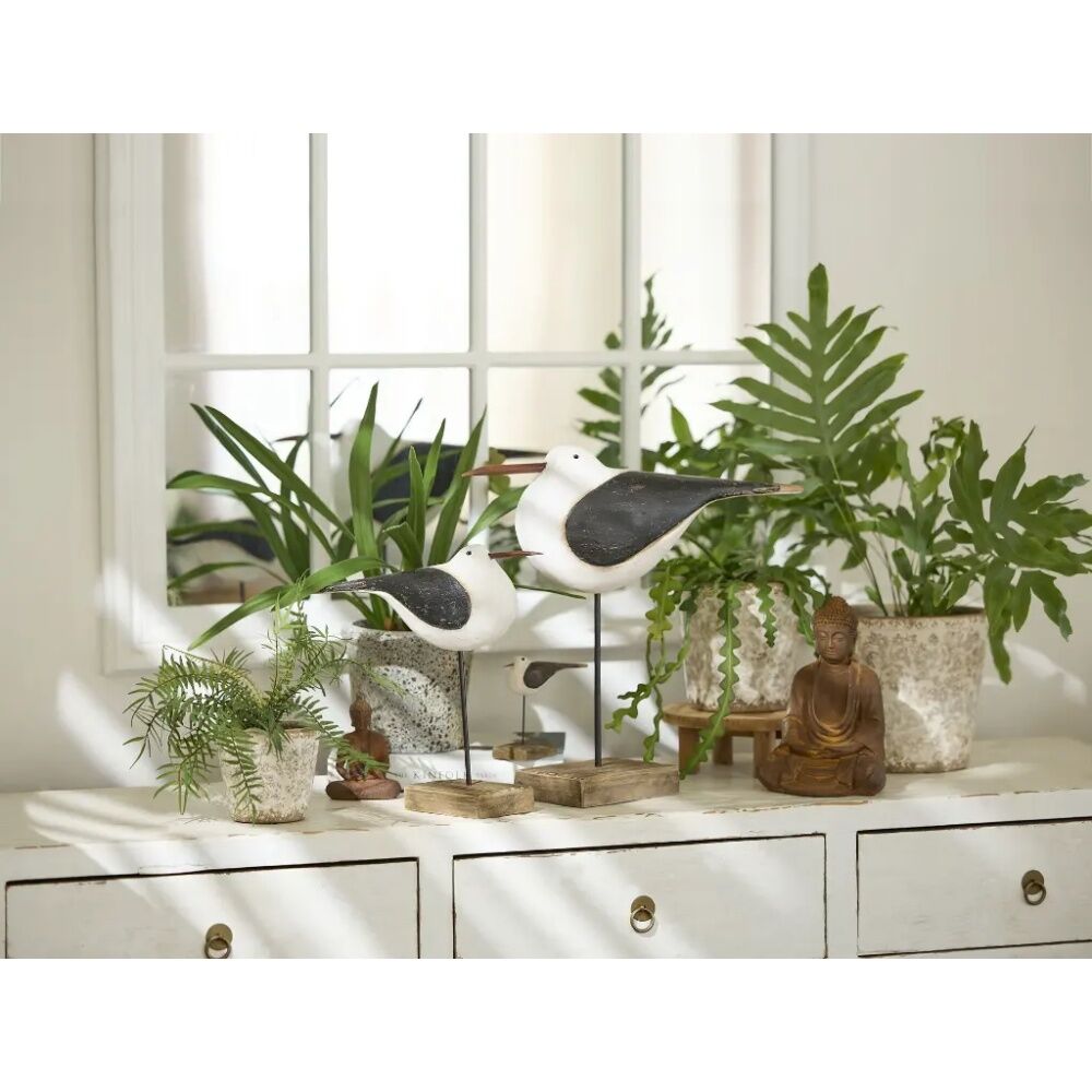 A.Fresco Large Timber Seabird Indoor/Outdoor Home Decor Ornament 20x18x6.8cm (2 Pack) — image 3