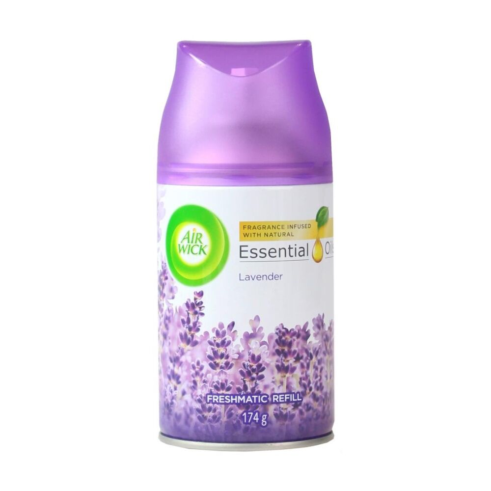 Air Wick 174g Freshmatic Spray Refill Essential Oils Lavender