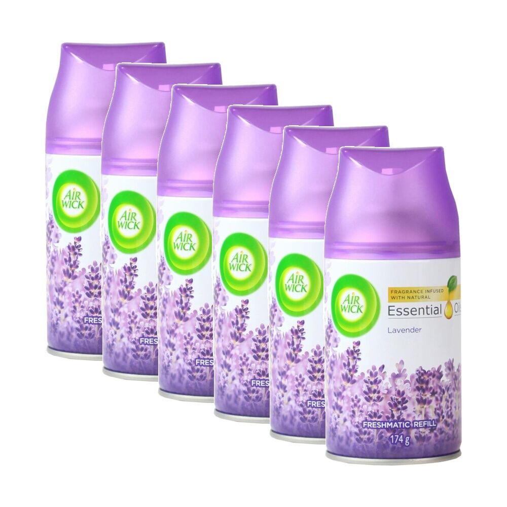 Air Wick 6PK Freshmatic Spray Refill Room Freshener 174g Pack Set