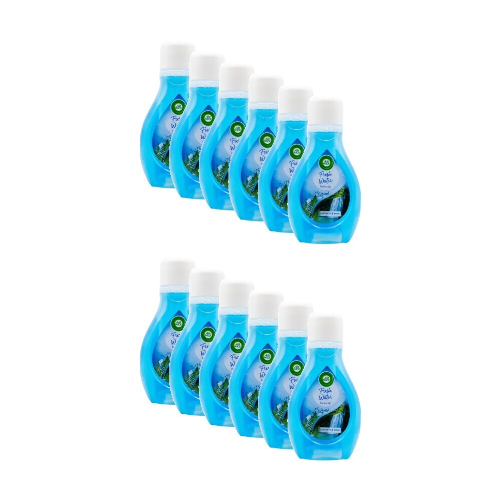 Air Wick Freshener Fresh N Up Home Fragrance Water 375ml (12 Pack)