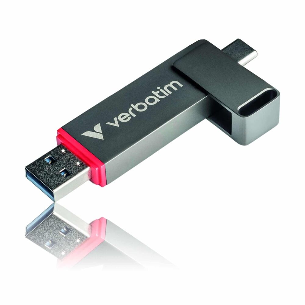Verbatim 256G DUAL Quickstick Solid State Drive Usb-a/c 3.2 GEN1