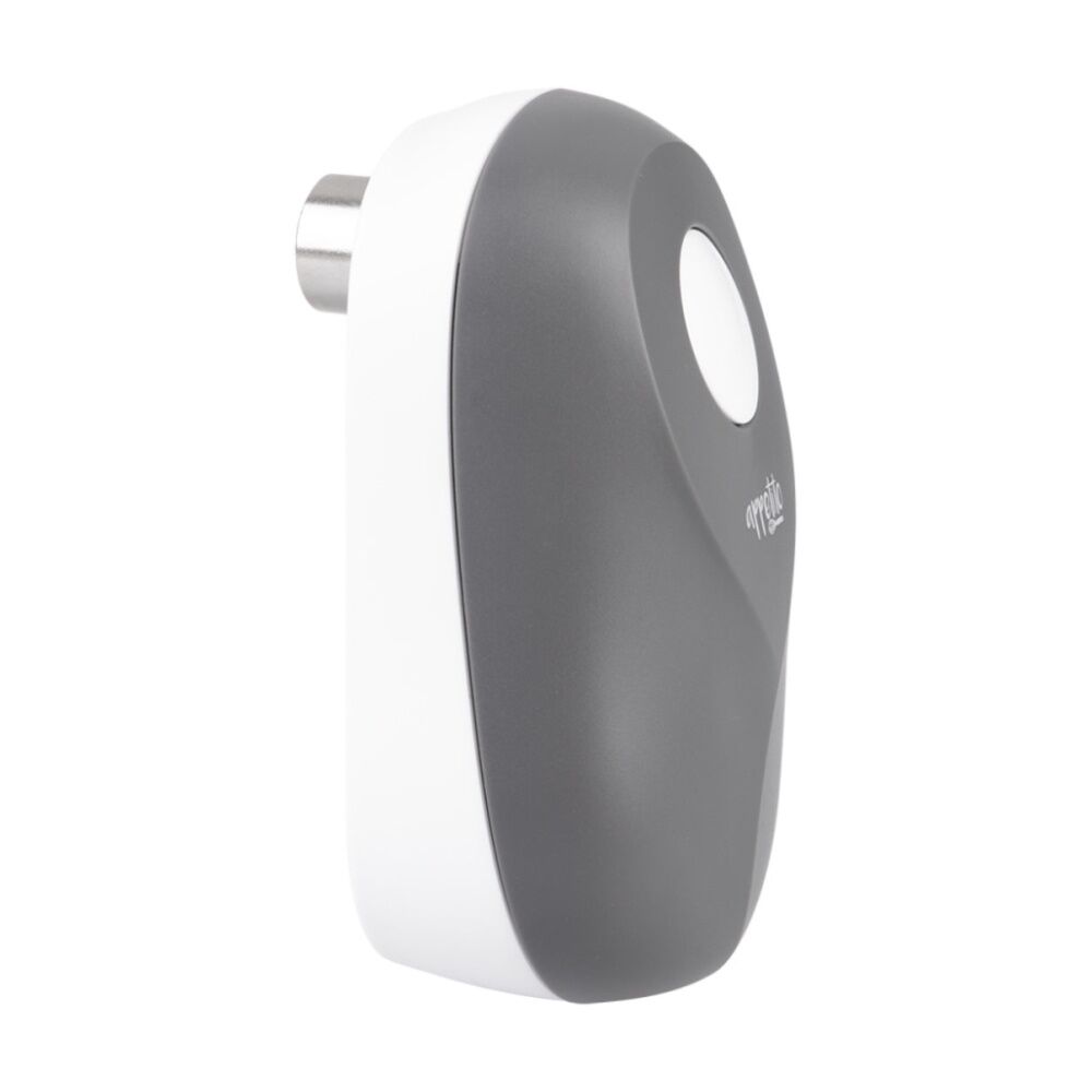 Appetito Auto Safety Can Opener Fast Easy Kitchen Tool Utensil Charcoal/White Appetito