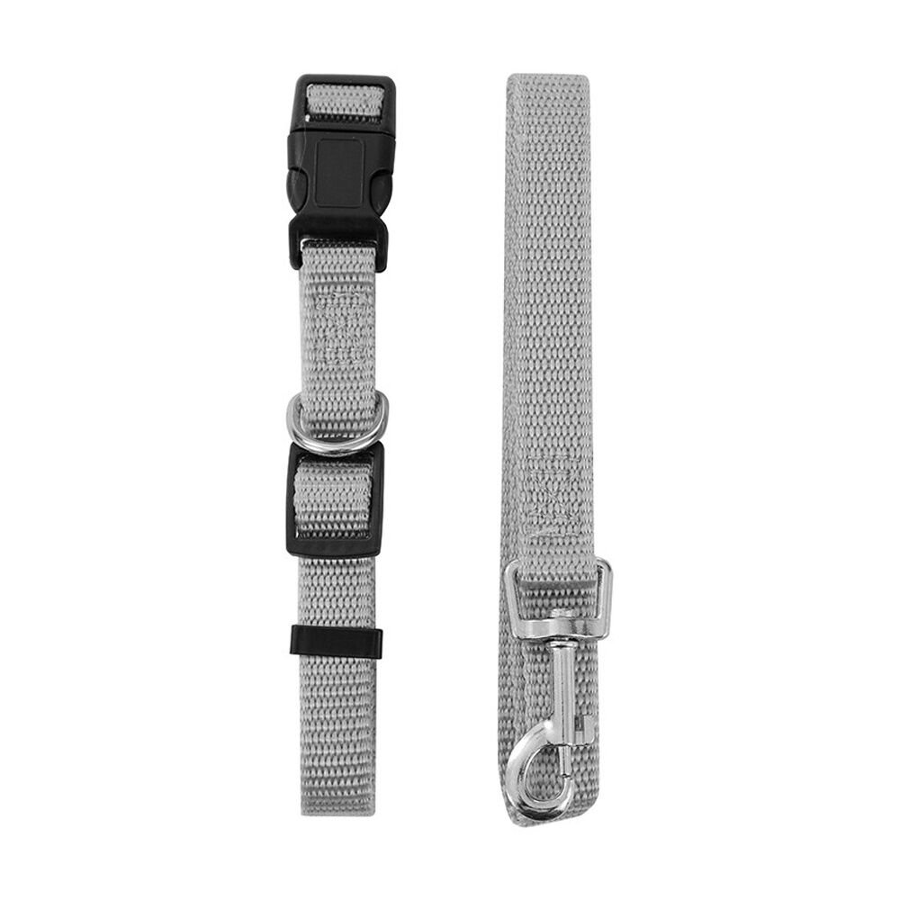 Paws and Claws Essentials Dog Collar & Lead Set Medium 30-50cm 120x1.5cm Asstd (3 Pack) — image 10