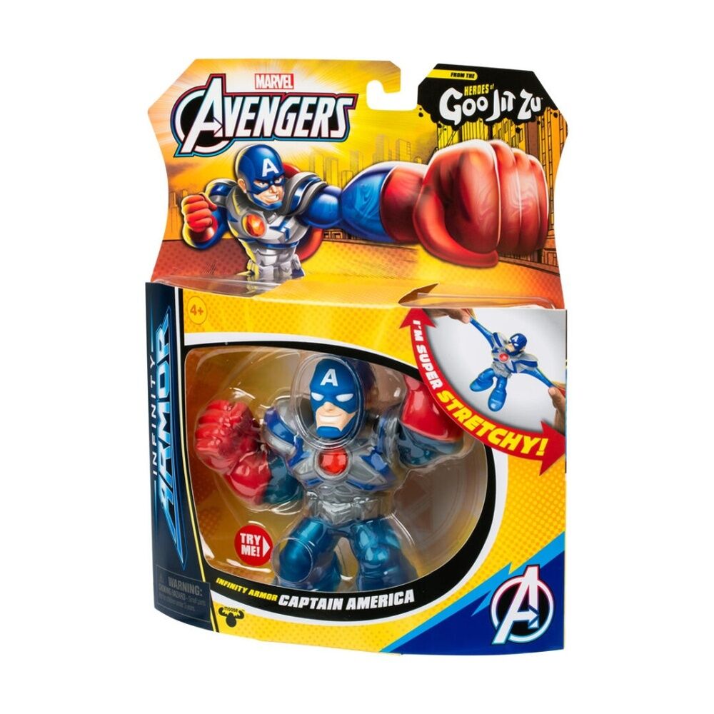 Heroes of Goo Jit ZU 4y+ Marvel Series 10 W2 Stretchy Hero Figures Assorted — image 7