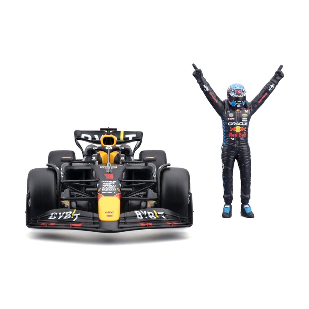 Bburago 1:24 2024 Red Bull Racing RB20 With Verstappen #1 Figurine In WB - Detailed Die-Cast Model Car — image 2