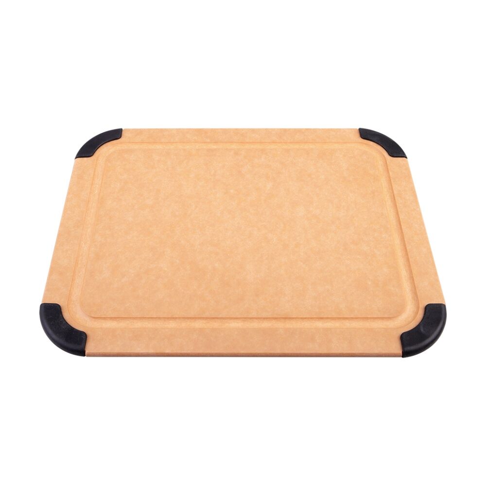 Appetito Wood Fibre Reversible Cutting Board - 29.8cm x 23.5cm - FSC Mix Certified - Non-Slip Silicone Feet - Knife Friendly Surface - Dishwasher Safe — image 3