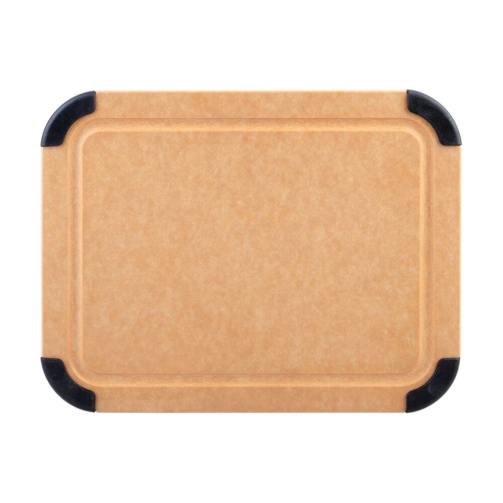 Appetito Wood Fibre Reversible Cutting Board - 29.8cm x 23.5cm - FSC Mix Certified - Non-Slip Silicone Feet - Knife Friendly Surface - Dishwasher Safe