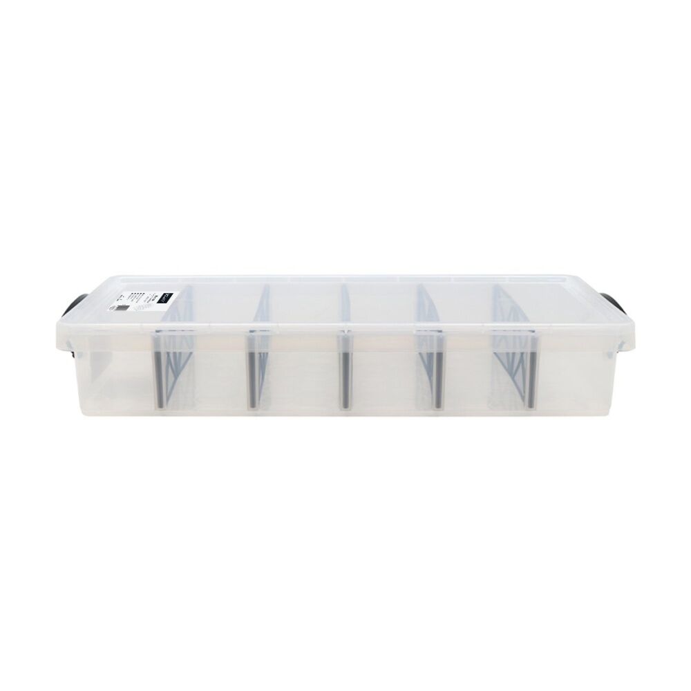 Boxsweden 10L 6-Section Compartment Clear Organisation Storage Box — image 4