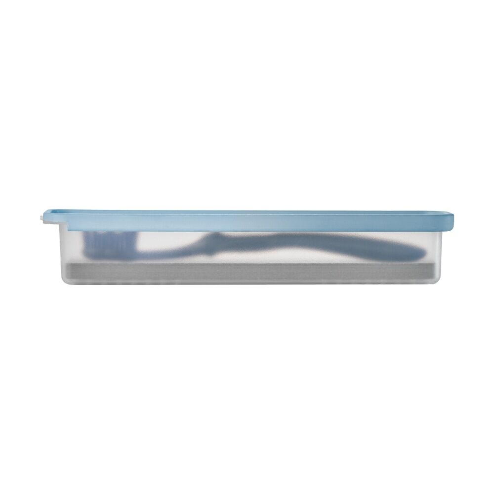 Madesmart Antimicrobial Drying Stone Toothbrush Travel Case Blue (2 Pack) — image 6