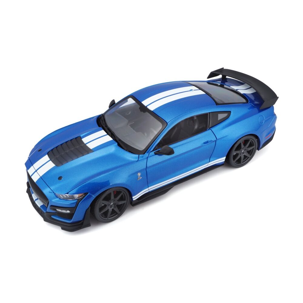 Maisto 1:18 2020 Ford Mustang Shelby GT500 CFTP Blue Diecast Model Car Blue