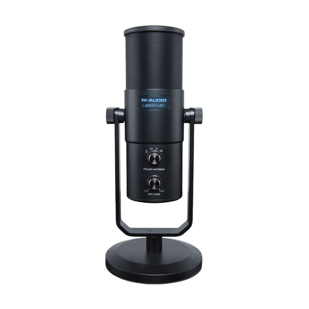 M-Audio 30-20,000Hz Ubermic USB Connected Microphone w/ Built-In Headphone Amp — image 3
