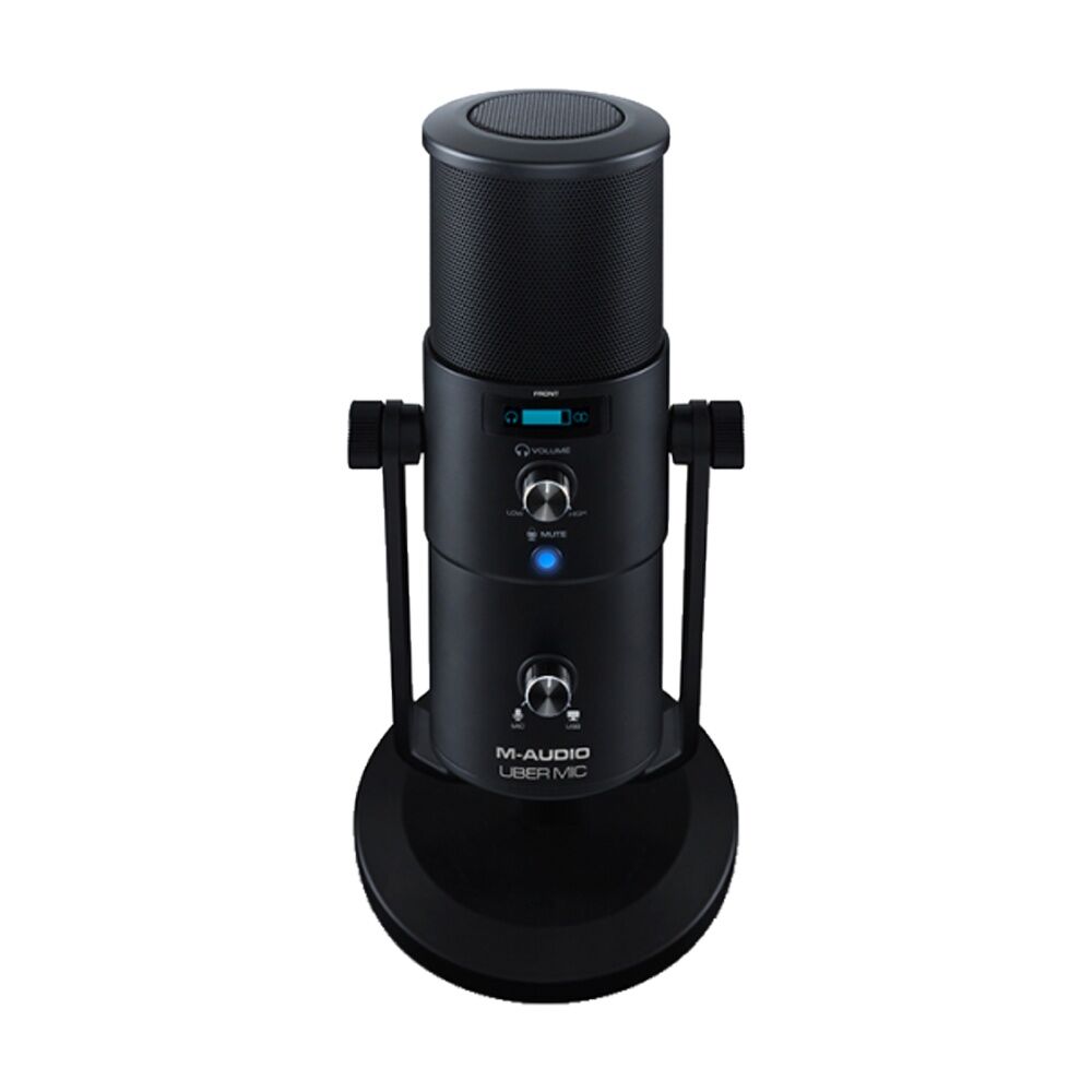M-Audio 30-20,000Hz Ubermic USB Connected Microphone w/ Built-In Headphone Amp — image 4