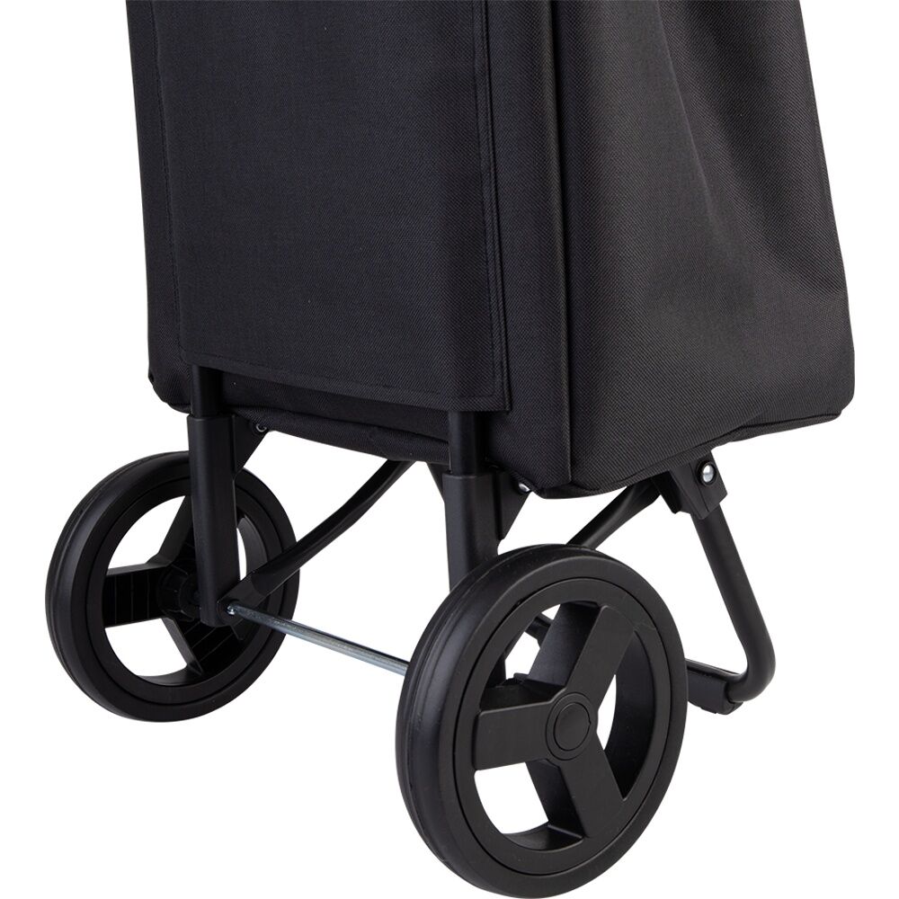Sachi Swift Steel Frame Shopping Trolley Black 38L Capacity 20kg Load Limit Sachi — image 6