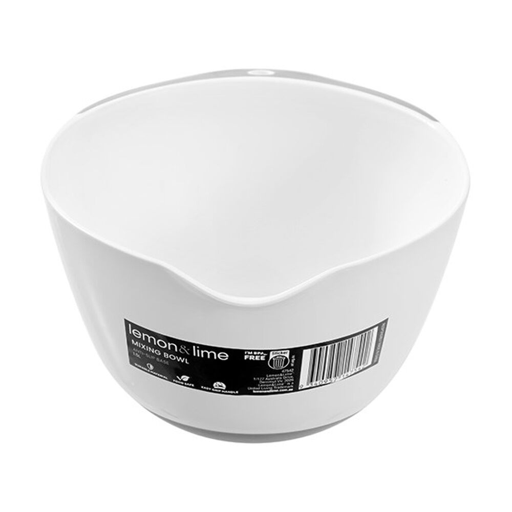 Lemon and Lime Anti Slip Kitchen Cooking Food Mixing Bowl 1.5L Assorted (24 Pack) — image 4