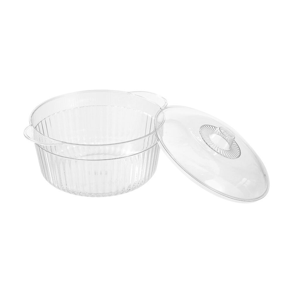 Lemon and Lime Crystal Vista Lidded Food Storage Bowl/Container 2.7L (12 Pack) — image 3