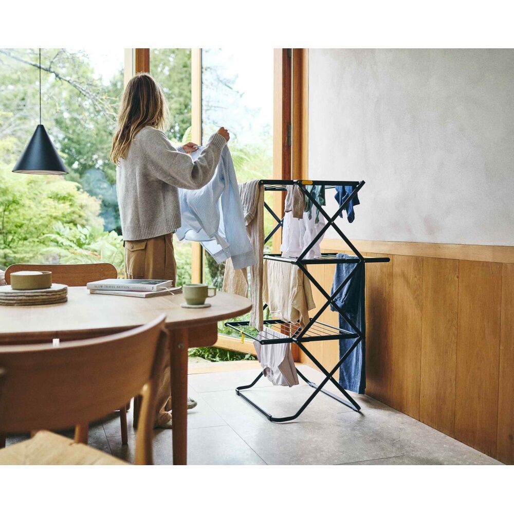 Joseph Joseph Black AirFrame 3-Tier Clothes/Laundry Drying Airer — image 4