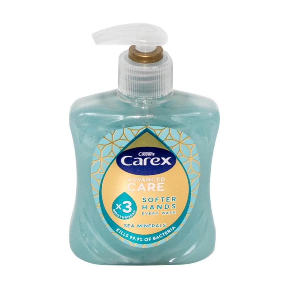Carex Hand Wash Antibacterial Advanced Care Sea Minerals Pump Bottle 250mL (12 Pack) — image 2